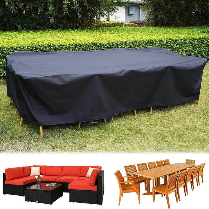 Long-lasting, heavy-duty outdoor furniture protector. Waterproof and durable for all seasons & weather.