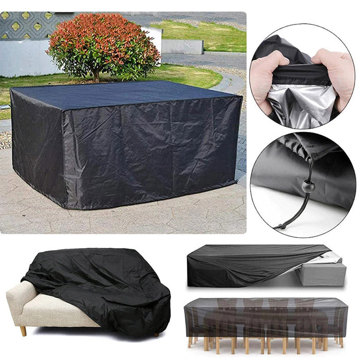 Essential heavy-duty outdoor furniture cover. Waterproof & durable, perfect for garden & patio protection.