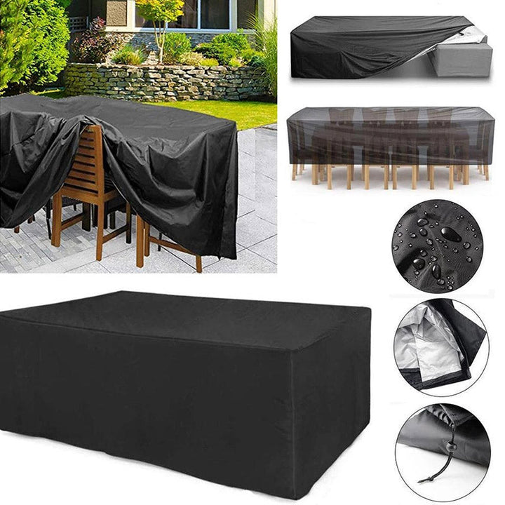 All-season heavy-duty waterproof cover for outdoor patio furniture. Ultimate garden set protector.