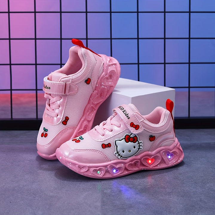 Kids' Hello Kitty light-up sneakers for girls & boys. Cushioned, fun play shoes.