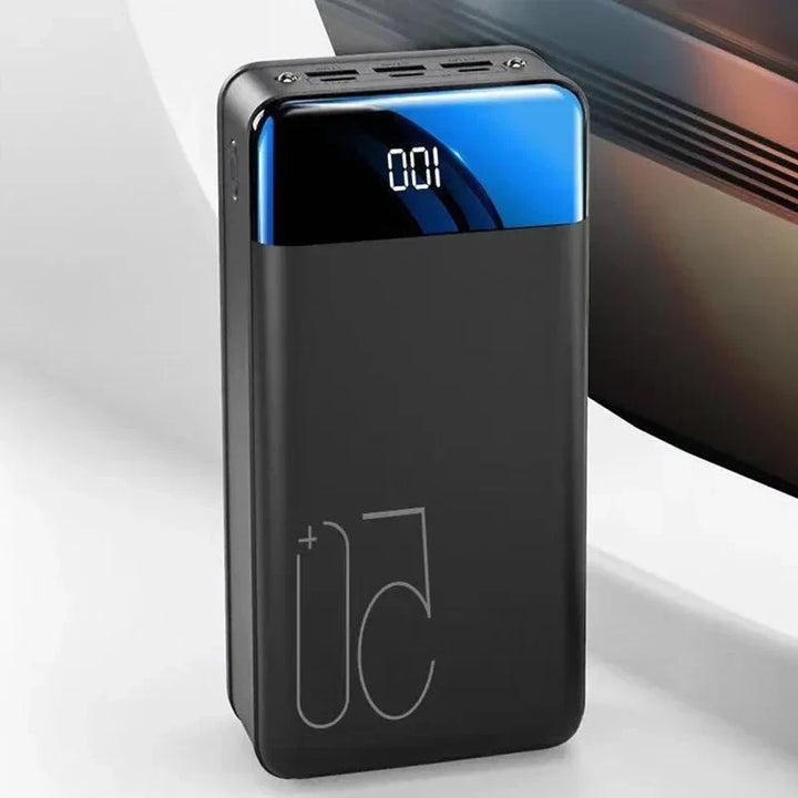 Versatile tech gadget: high capacity portable power bank, ideal for phones, tablets & laptops.