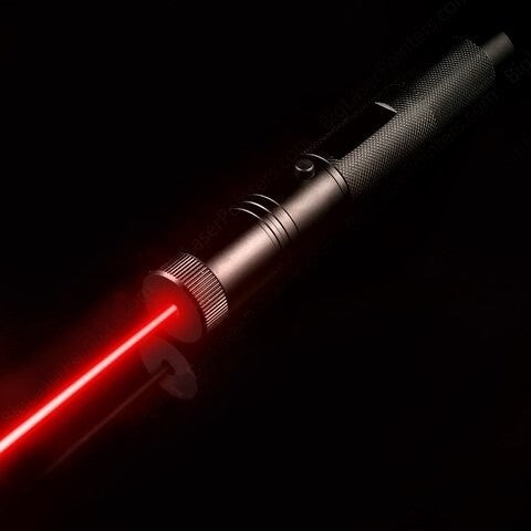 Unisex long-range laser pointer with adjustable focus & child safety lock, ideal for presentations & outdoor fun.