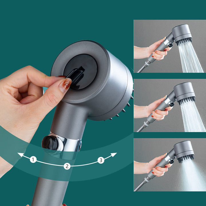 Adjustable high pressure filtered shower head for a luxurious spa experience. Easy install, boosts home wellness.