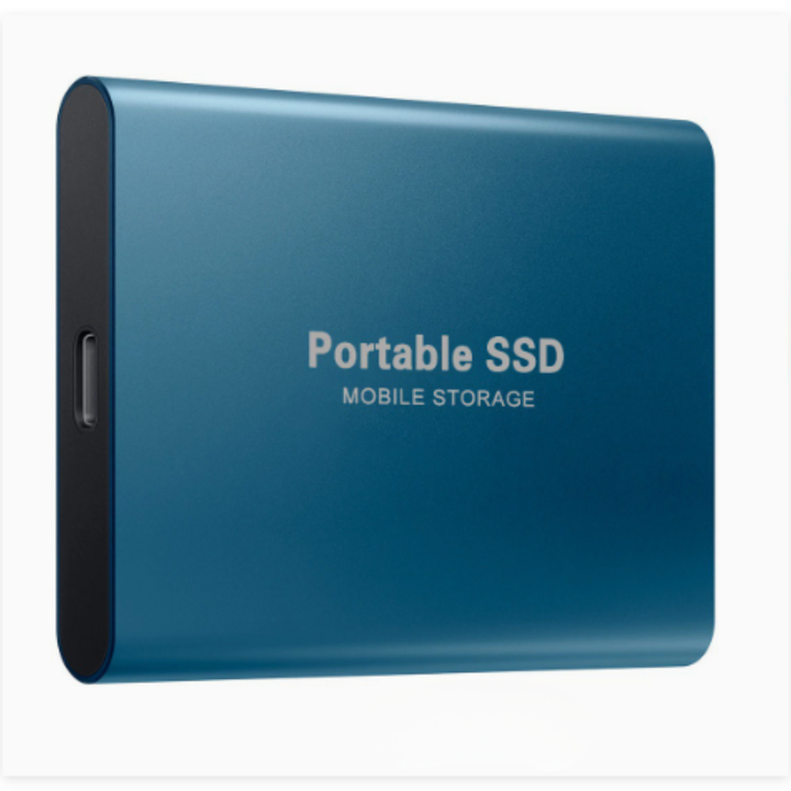 Sleek 2TB solid state external SSD with USB-C connectivity for rapid data transfer, backup, & reliable digital storage.