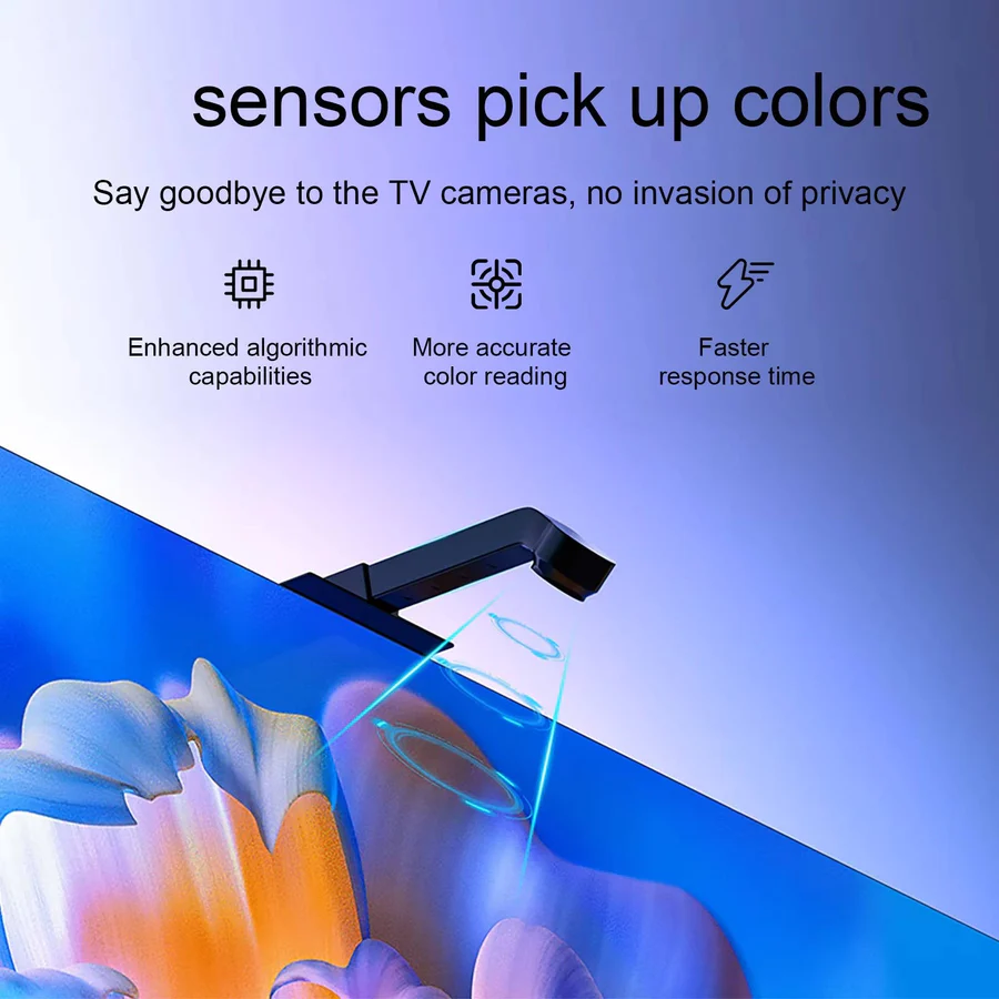 High-quality dynamic LED strip TV backlight, providing adaptive ambient lighting and an immersive viewing experience.