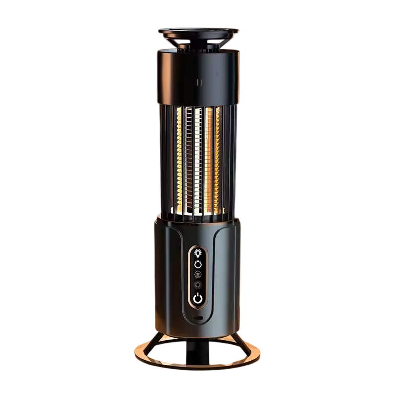 Indoor electric UV insect trap with purple light, designed for effective mosquito & bug control in home environments.