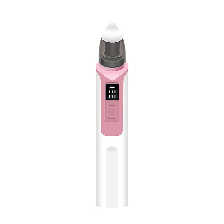 Infant's electric nasal aspirator for gentle, effective congestion relief. Essential baby care for newborn health.