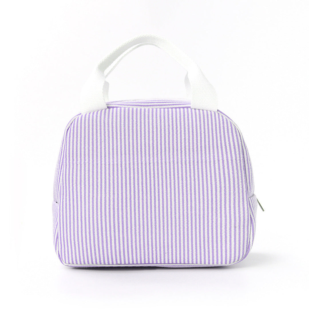 Eco-friendly insulated meal prep bag ensures your food stays fresh and safe from morning till lunch.