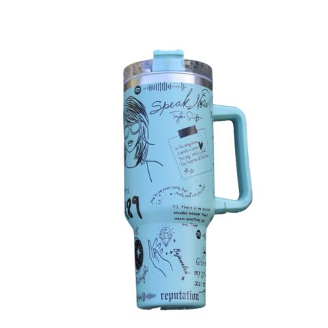 Gift-ready insulated stainless steel travel mug. Keeps water, coffee, tea perfectly chilled or hot.