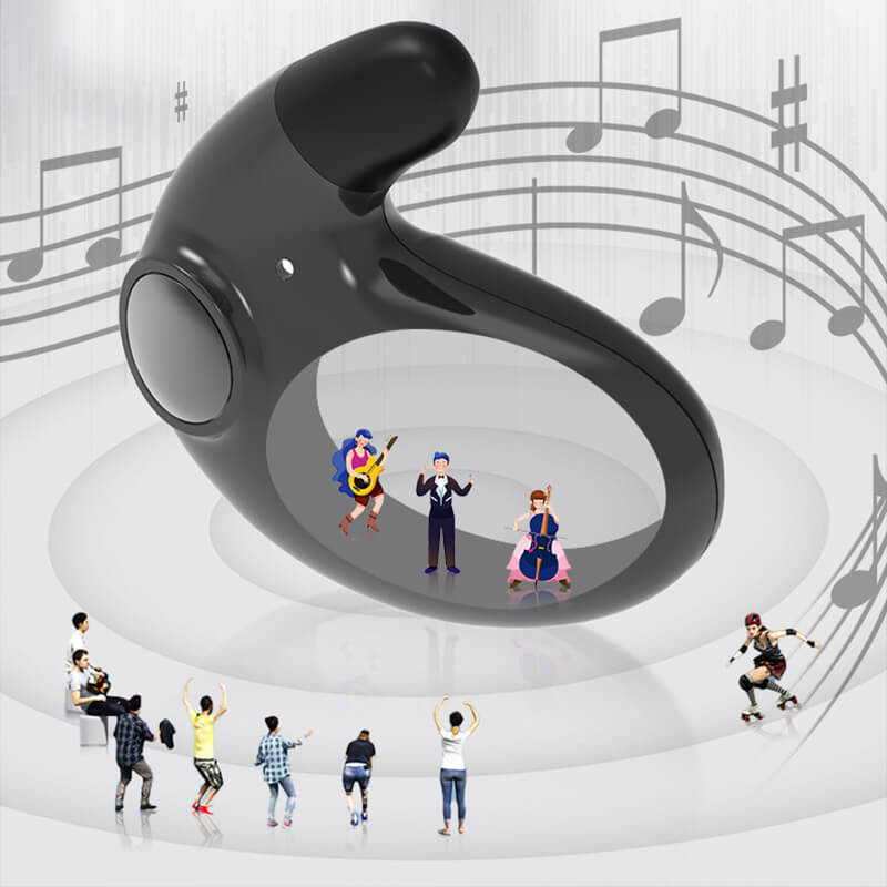 Barely-there invisible wireless sleep headphones, ultimate comfort, perfect for side sleepers and quiet rest.