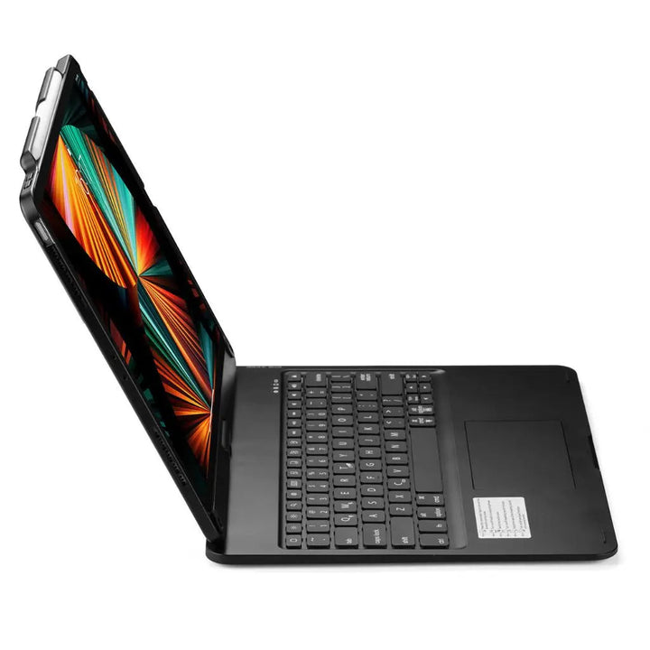 Your iPad's new best friend: keyboard case with backlit keys, precision trackpad, & protection.