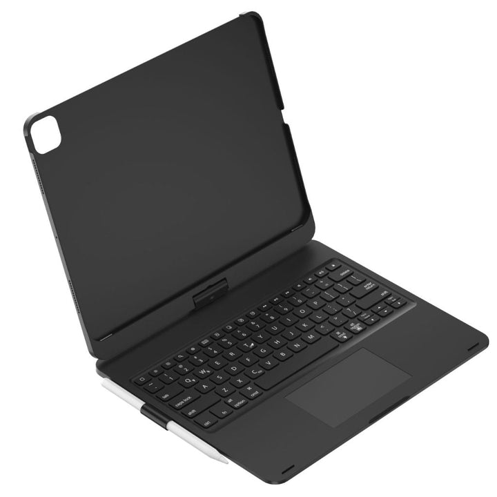 Boost your iPad with this keyboard case, featuring bright backlit keys & a precise trackpad.
