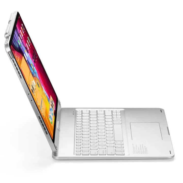 Experience enhanced control with this iPad keyboard case, backlit keys, & precision trackpad.