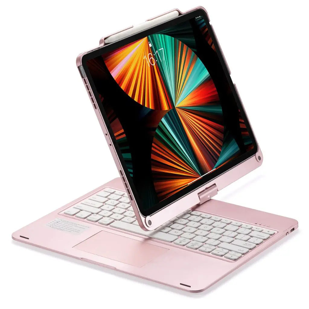 High-performance iPad keyboard case: backlit keys, accurate trackpad, & all-around defense.