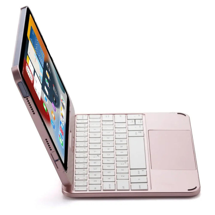Enhance your iPad experience with this backlit keyboard case & accurate precision trackpad.