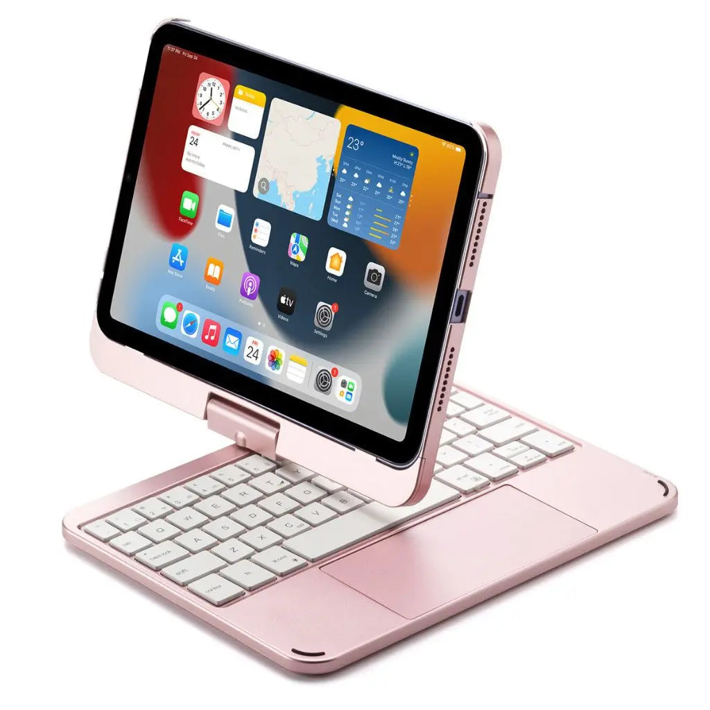 Professional iPad keyboard case with backlit keys, a large precision trackpad, & full defense.