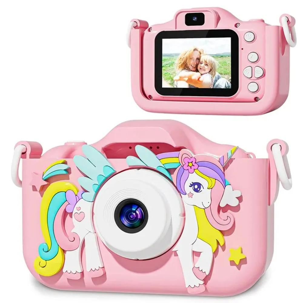 Kids' 1080P HD digital camera for young photographers, a fun and educational toy gift.