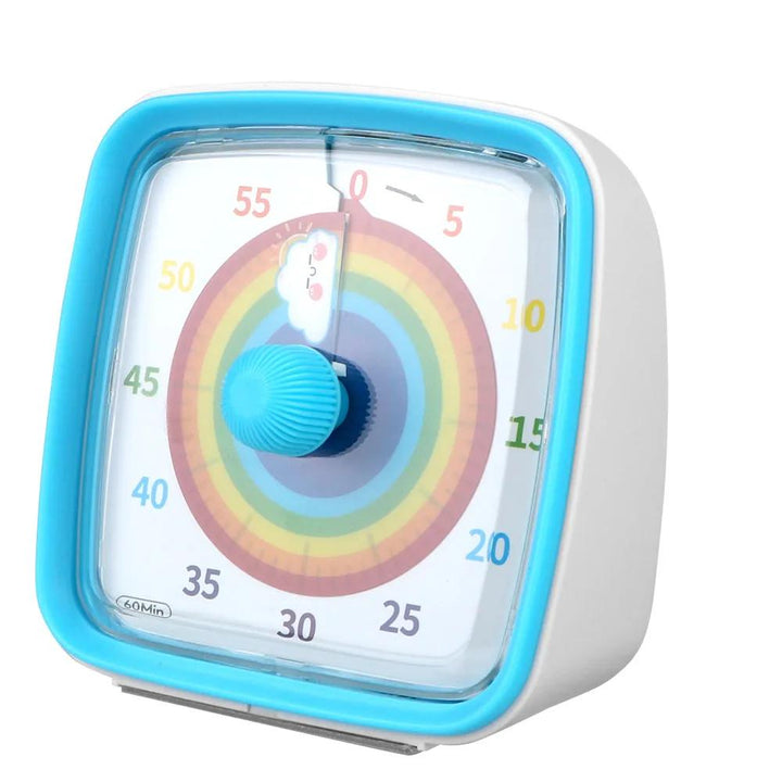 Educational visual timer for kids. Develops focus, time management skills, & routine for child development.