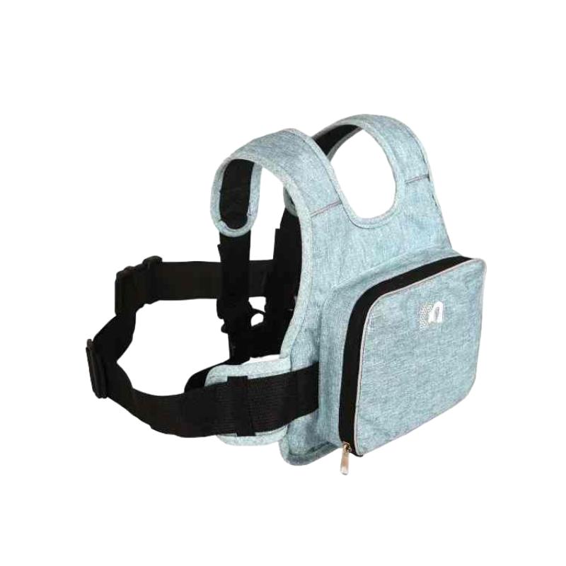 Child motorcycle safety harness with adjustable straps for secure, safe, and comfortable rides.
