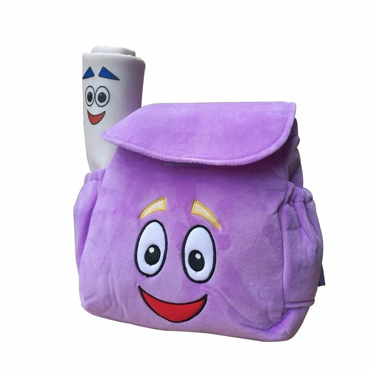 Preschool boys' and girls' explorer school bag, featuring a fun map design for daily adventures.
