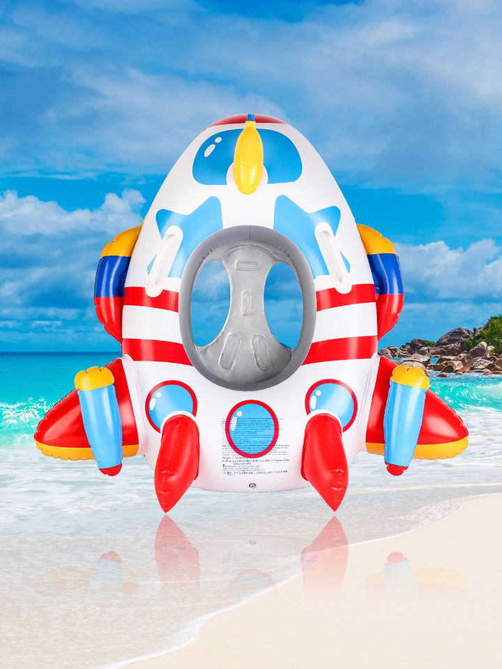 Gift idea: Kids' inflatable swim ring with steering wheel, perfect for birthdays & summer.