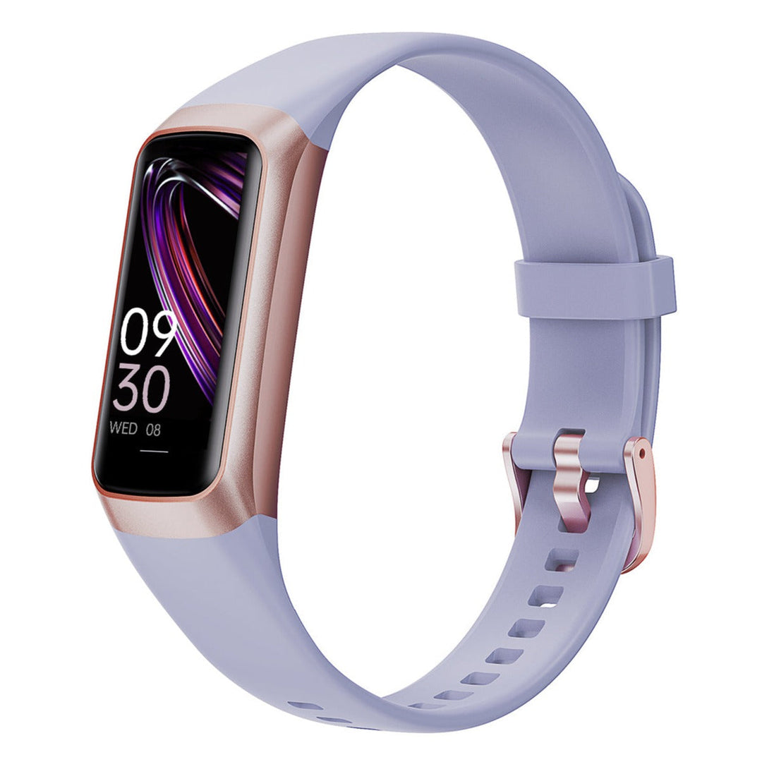 Colorful kids' smart fitness tracker watch. Monitors steps, heart rate, and sleep, promoting children's active lifestyle.