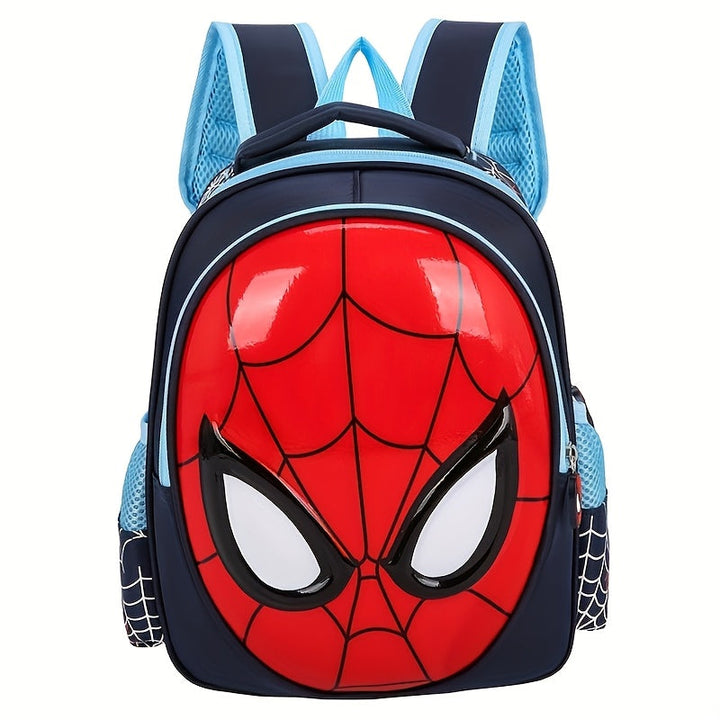 Children's Spider-Man adventure backpack, perfect for travel, outdoor fun & carrying essentials.