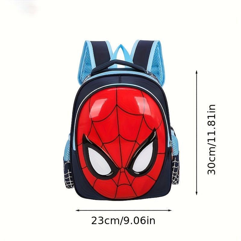 Durable Spider-Man backpack for kids, suitable for elementary school and daily adventures.