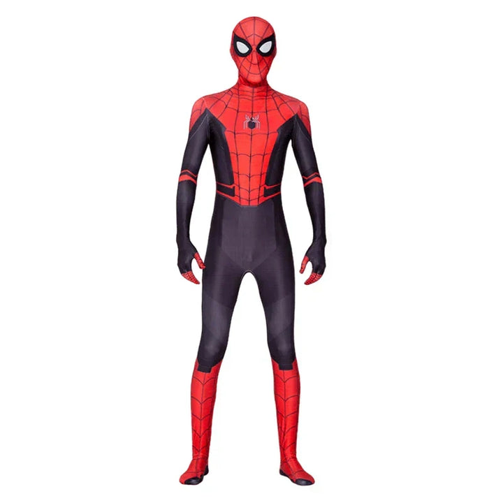 Superhero costume set for kids, featuring a flowing cape and protective mask for role play.