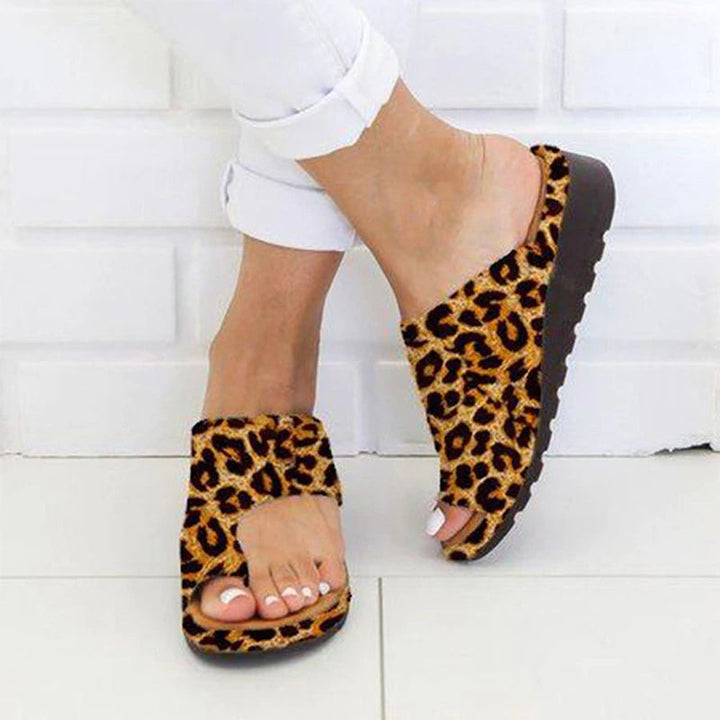 Easy slip-on women's orthopaedic sandals. Comfort-focused, supportive footwear for daily spring and summer wear.