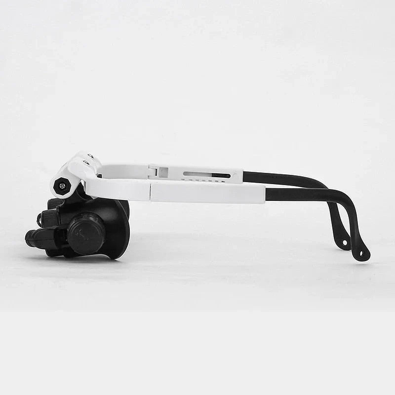 Bright LED magnifier with adjustable lenses, perfect for close-up viewing, hobbies, and vision enhancement.