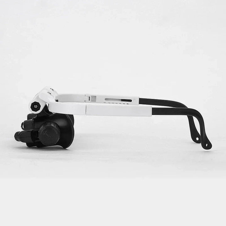 Bright LED magnifier with adjustable lenses, perfect for close-up viewing, hobbies, and vision enhancement.