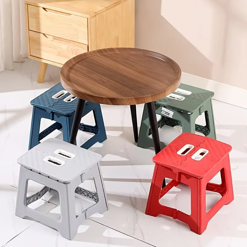 Non-slip folding step stool, perfect for kitchen access & safe use around the house.