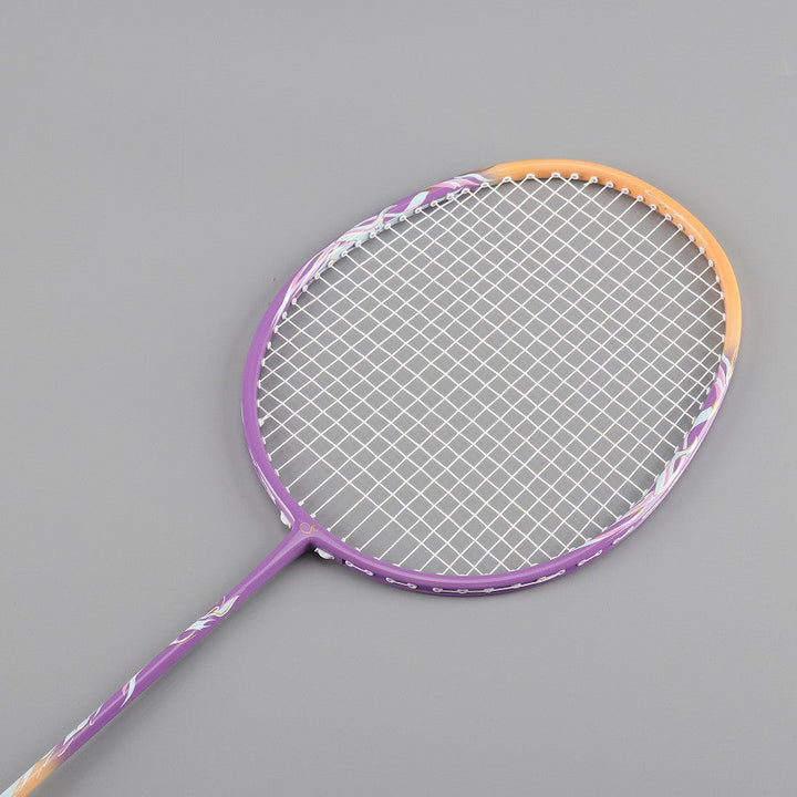Durable unisex badminton racket, lightweight design for intense training & athletic performance sports.
