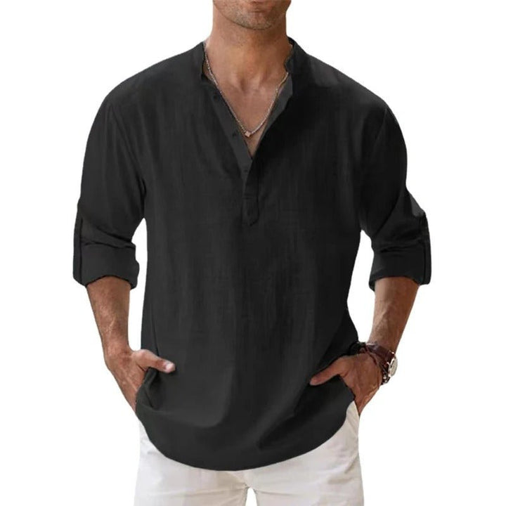 Versatile men's casual shirt for all-day comfort. Lightweight, stylish, & perfect for summer everyday fashion.