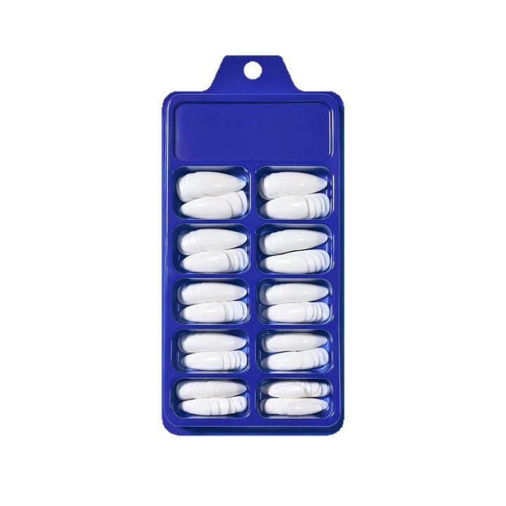 Bulk stiletto nail tips set for salon professionals & home users. High-quality, long-lasting false nails.