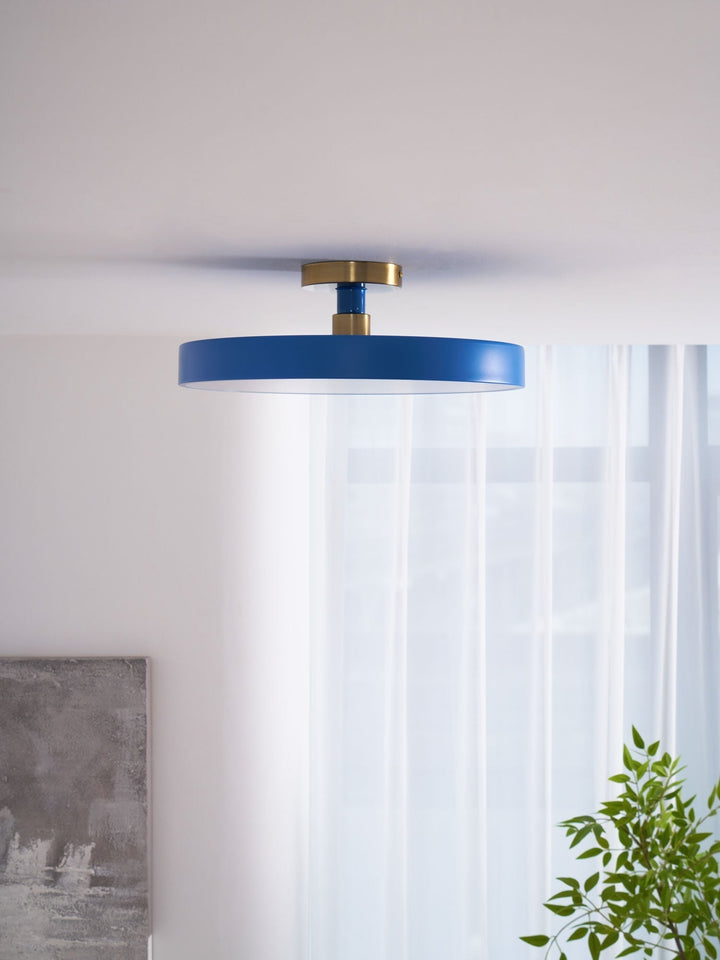 Dimmable Lumeanon round LED ceiling light, modern flush mount, perfect for contemporary interiors.
