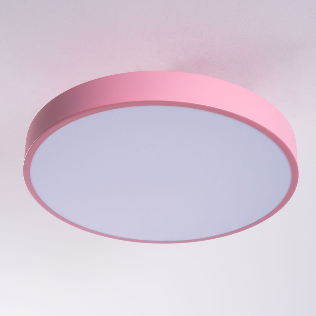 Stylish Lumeanon round LED ceiling lamp, modern design, dimmable, energy-efficient flush mount.