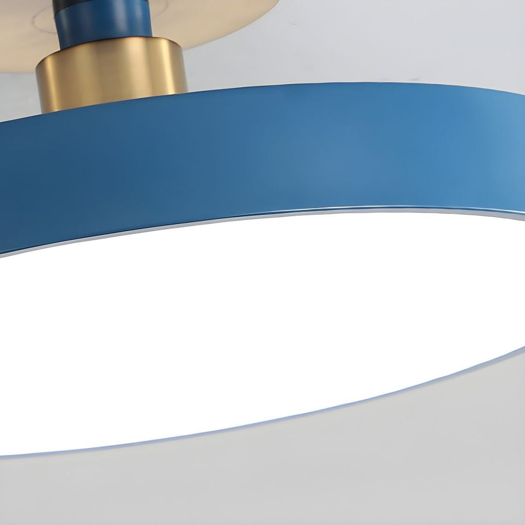 High-quality Lumeanon round LED ceiling light, energy-efficient, dimmable, modern home decor accent.