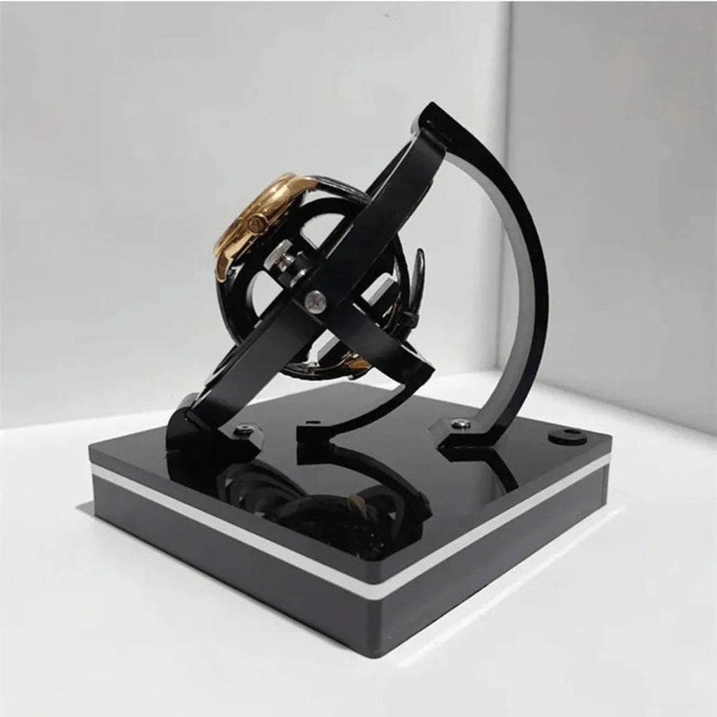 Elegant automatic watch winder display case. Perfect watch storage & care accessory for luxury mechanical timepieces.