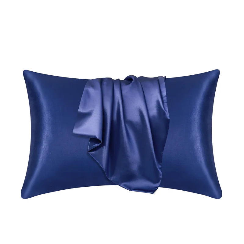Natural Mulberry silk pillow cover offers ultimate sleep comfort & luxury bedding. Enhances restful nights.