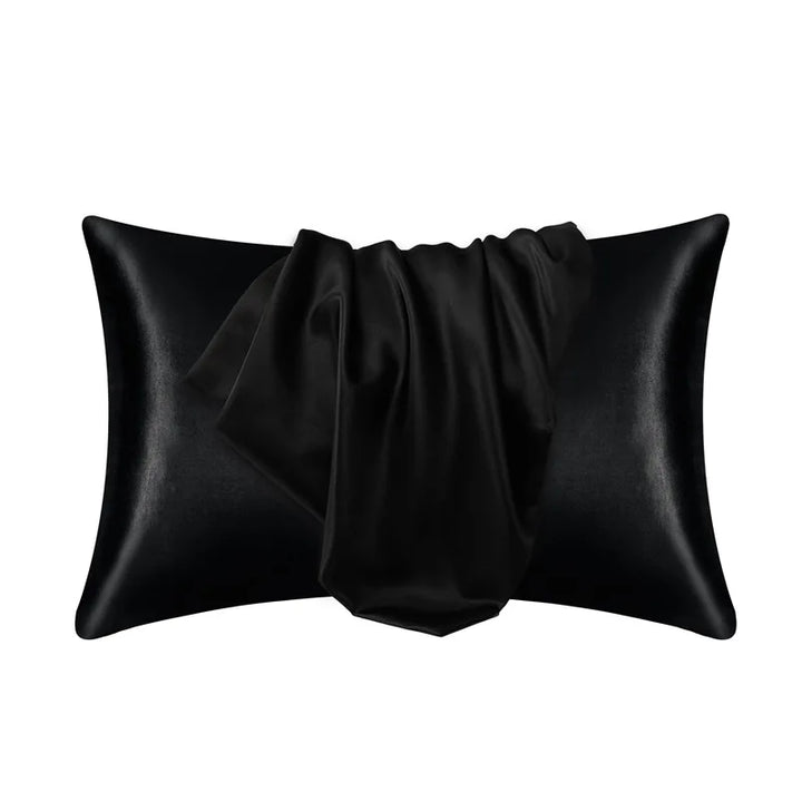High-grade 100% pure Mulberry silk pillowcase, soft & gentle for luxurious hair & skin care benefits.