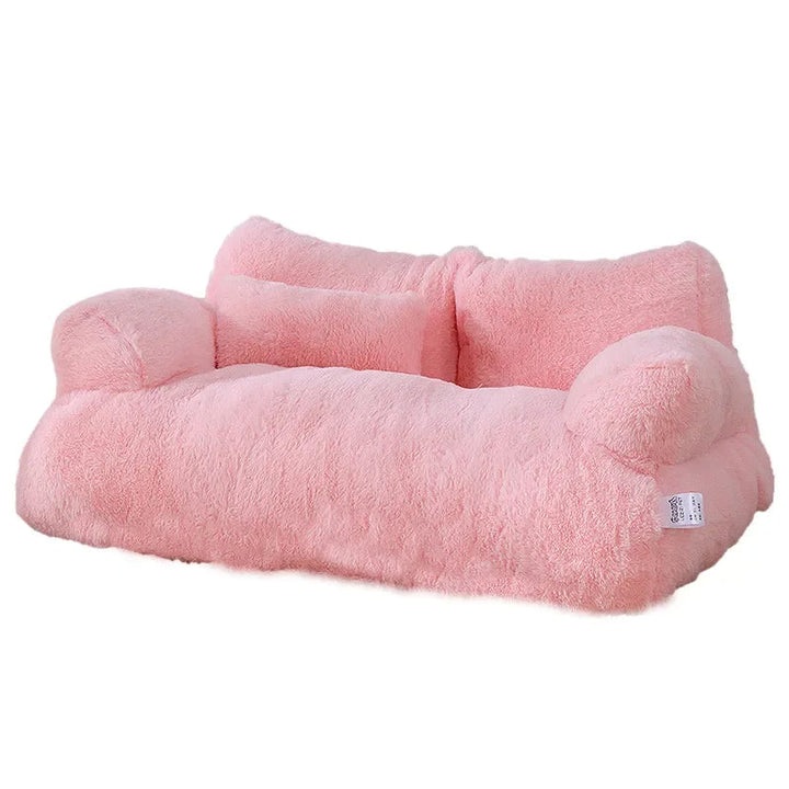 Indulge your pet with this luxury plush dog sofa bed. Ultimate comfort, washable, cozy dog supplies.