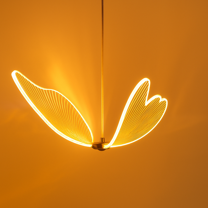 Decorative LED butterfly ceiling light for a girl's room, a whimsical and modern addition to kids' decor.