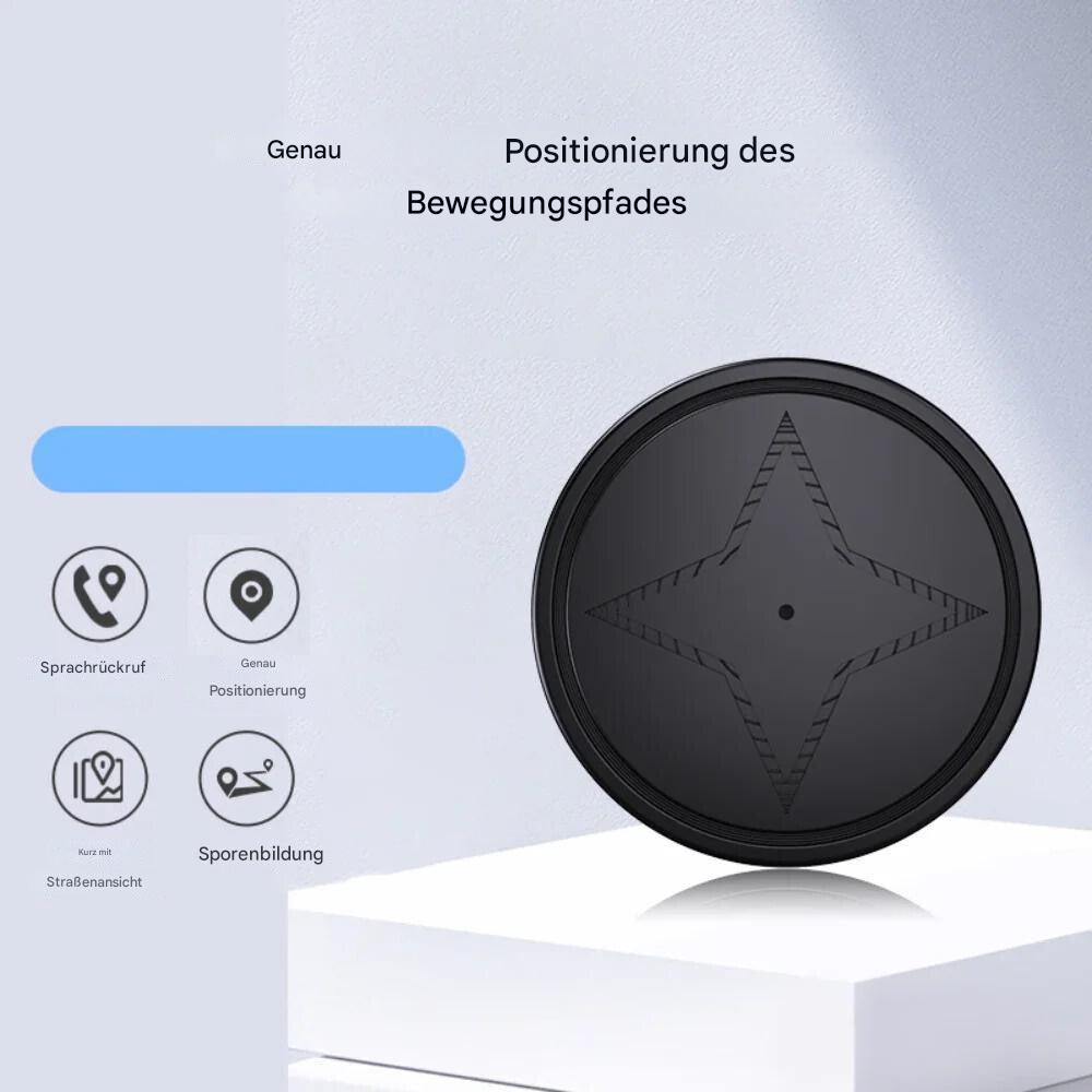 Versatile magnetic real-time GPS tracker for cars, pets, and assets, ensuring constant location updates.