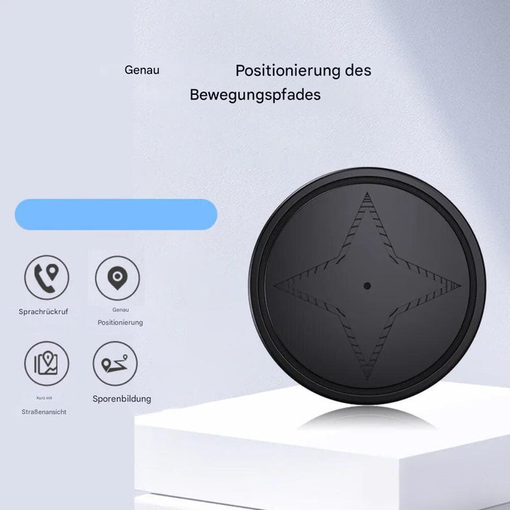 Versatile magnetic real-time GPS tracker for cars, pets, and assets, ensuring constant location updates.