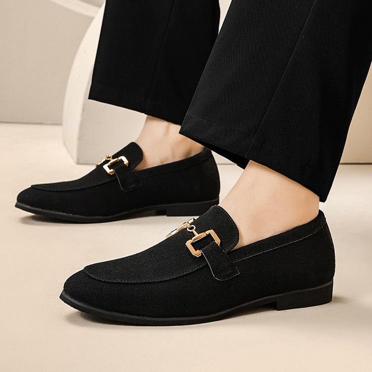 Men's arch support slip-on loafers. Comfortable, versatile casual & formal footwear for everyday wear.