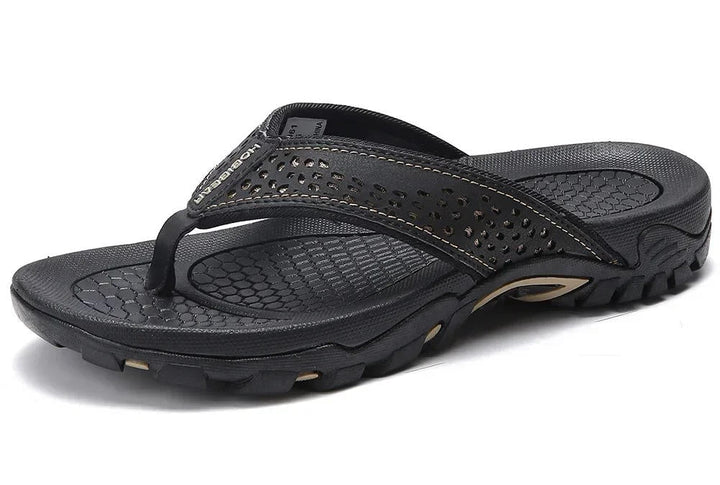 Waterproof men's athletic sandals, slip-resistant, perfect for beach, pool, or summer comfort & active wear.
