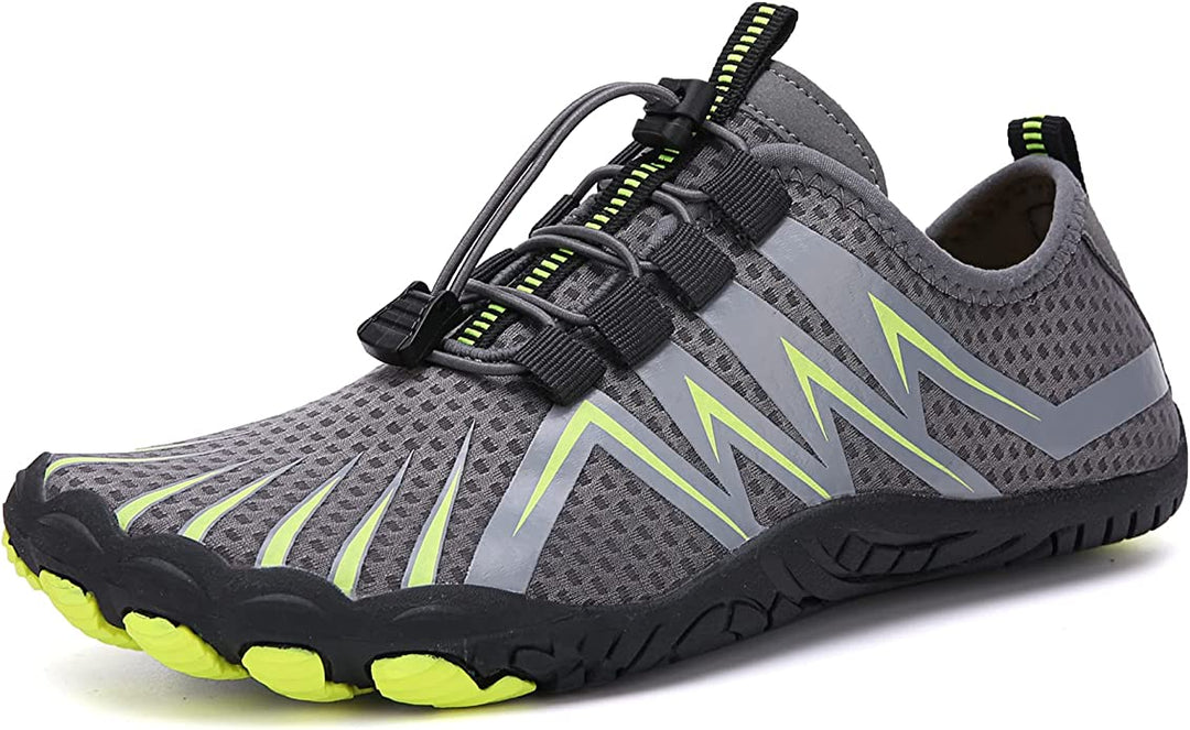 Comfortable men's barefoot shoes, wide fit & flexible, encouraging a natural gait & movement.