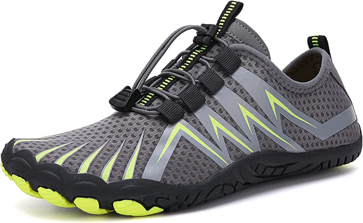 Comfortable men's barefoot shoes, wide fit & flexible, encouraging a natural gait & movement.